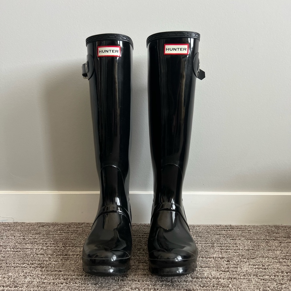 Black Hunter rain boots
